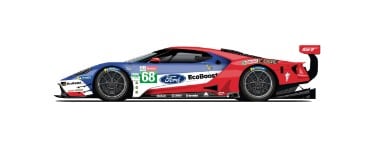 Ford Pays Homage to Le Mans with Celebration Liveries
